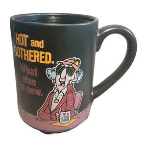 Maxine Hallmark Hot & Bothered Heat Changing Coffee Mug Tea Cup Tested Preowned